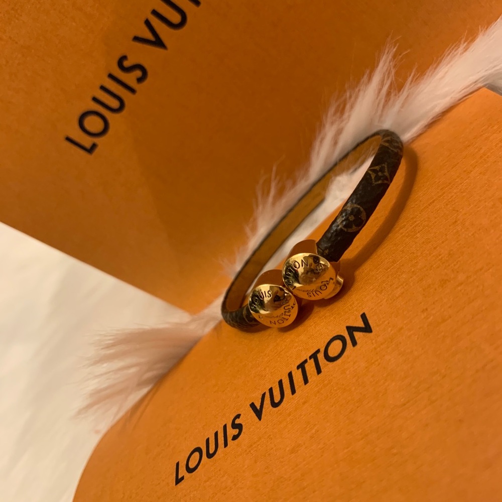 Louis Vuitton historic mini monogram bracelet